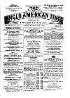 Anglo-American Times Friday 01 June 1883 Page 1