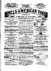 Anglo-American Times Friday 01 May 1885 Page 1