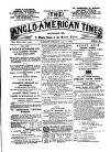 Anglo-American Times Friday 08 January 1886 Page 1