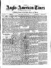 Anglo-American Times Saturday 12 October 1895 Page 1