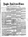 Anglo-American Times Saturday 18 January 1896 Page 1