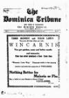 Dominica Tribune Saturday 22 March 1930 Page 1