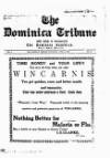 Dominica Tribune Saturday 05 April 1930 Page 1