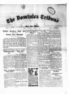 Dominica Tribune Saturday 23 March 1940 Page 1