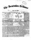 Dominica Tribune Saturday 29 September 1945 Page 1