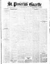 St. Pancras Gazette Friday 01 December 1922 Page 1