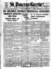 St. Pancras Gazette Friday 01 October 1937 Page 1