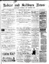 Redcar and Saltburn News Saturday 18 July 1896 Page 1