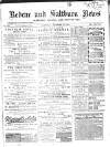 Redcar and Saltburn News Saturday 22 December 1900 Page 1