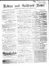 Redcar and Saltburn News Saturday 19 January 1901 Page 1