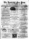 Tonbridge Free Press Saturday 25 January 1890 Page 1