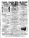Tonbridge Free Press Saturday 15 December 1900 Page 1