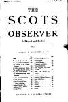 National Observer Saturday 22 December 1888 Page 1
