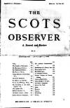 National Observer Saturday 05 January 1889 Page 1