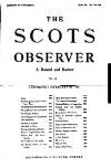 National Observer Saturday 23 February 1889 Page 1