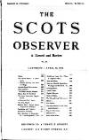 National Observer Saturday 13 April 1889 Page 1