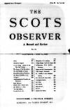 National Observer Saturday 11 May 1889 Page 1