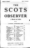 National Observer Saturday 14 September 1889 Page 1