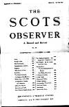 National Observer Saturday 19 October 1889 Page 1