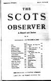 National Observer Saturday 16 November 1889 Page 1