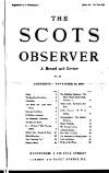 National Observer Saturday 23 November 1889 Page 1