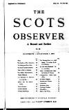 National Observer Saturday 07 December 1889 Page 1