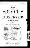 National Observer Saturday 21 December 1889 Page 1