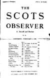 National Observer Saturday 01 February 1890 Page 1