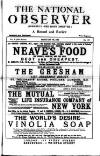 National Observer Saturday 28 February 1891 Page 1