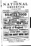 National Observer Saturday 23 May 1891 Page 1