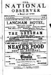 National Observer Saturday 30 May 1891 Page 1