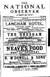 National Observer Saturday 27 June 1891 Page 1