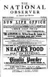 National Observer Saturday 26 September 1891 Page 1