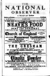 National Observer Saturday 10 October 1891 Page 1
