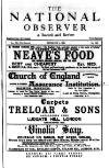 National Observer Saturday 05 December 1891 Page 1
