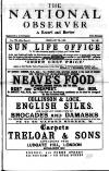 National Observer Saturday 13 February 1892 Page 1
