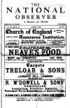 National Observer Saturday 05 March 1892 Page 1
