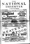 National Observer Saturday 01 April 1893 Page 1