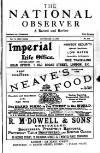 National Observer Saturday 16 September 1893 Page 1