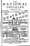 National Observer Saturday 11 August 1894 Page 1