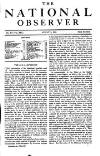 National Observer Saturday 03 August 1895 Page 1
