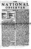 National Observer Saturday 01 February 1896 Page 1