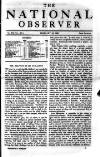 National Observer Saturday 22 February 1896 Page 1