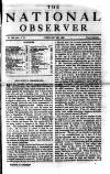 National Observer Saturday 29 February 1896 Page 1