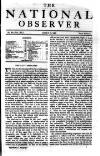 National Observer Saturday 07 March 1896 Page 1