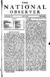 National Observer Saturday 04 April 1896 Page 1