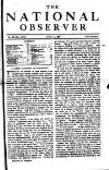 National Observer Saturday 11 July 1896 Page 1