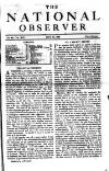 National Observer Saturday 25 July 1896 Page 1