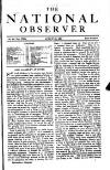 National Observer Saturday 22 August 1896 Page 1