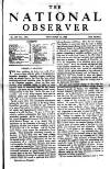 National Observer Saturday 12 September 1896 Page 1